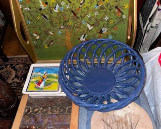 Bird Handled Serving Tray