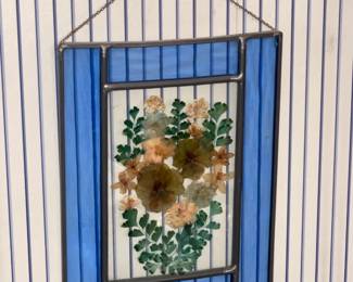 Hanging Stained Glass Panel