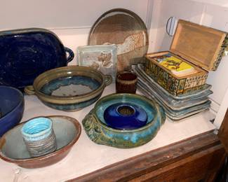 BEAUTIFUL 100+ Piece Collection Of Pottery (Bowls, Mugs, Plates, Vases, & More!)