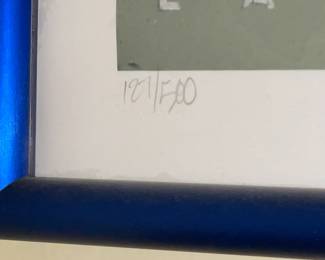 Framed & Signed Wall Art