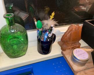 Wheaton Green Bottle