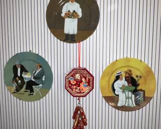 Hanging Chef Plates