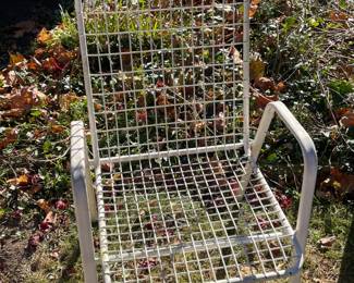 FABULOUS VINTAGE EMU RIO MID-CENTURY MODERN PATIO HIGH-BACK LOUNGE CHAIR!