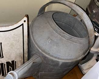 Galvanized Watering Can
