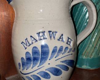 Handmade Mahwah Pottery Pitcher
