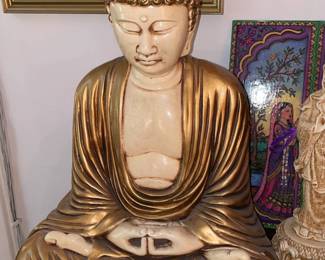 Oversized Buddha Figurine