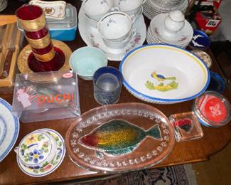 Assorted China, Glassware, Dishware, Etc.