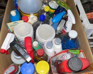 Assorted Cleaning Chemicals