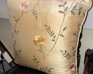 Embroidered Pillow