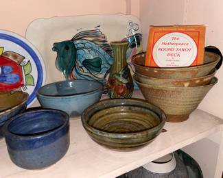 BEAUTIFUL 100+ Piece Collection Of Pottery (Bowls, Mugs, Plates, Vases, & More!)