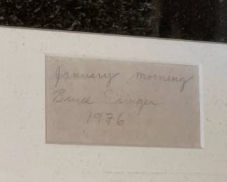 Signed Artist Picture