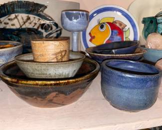 BEAUTIFUL 100+ Piece Collection Of Pottery (Bowls, Mugs, Plates, Vases, & More!)