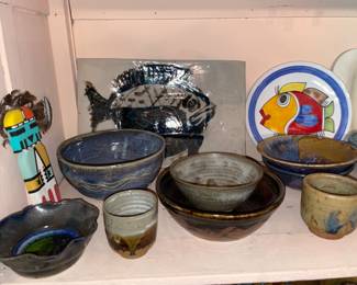 BEAUTIFUL 100+ Piece Collection Of Pottery (Bowls, Mugs, Plates, Vases, & More!)