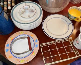 Antique Restaurant Ware Plates