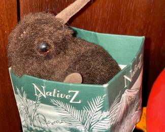 Vintage Souvenir New Zealand Plush Bird