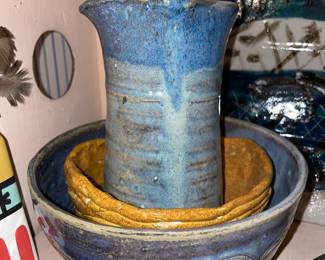 BEAUTIFUL 100+ Piece Collection Of Pottery (Bowls, Mugs, Plates, Vases, & More!)