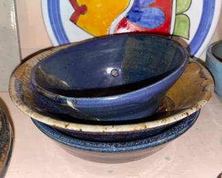BEAUTIFUL 100+ Piece Collection Of Pottery (Bowls, Mugs, Plates, Vases, & More!)