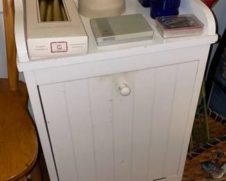 Wooden Hamper Cabinet