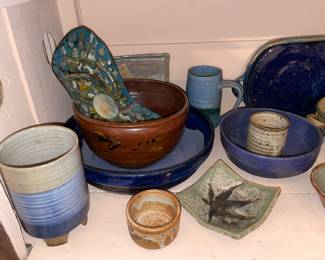 BEAUTIFUL 100+ Piece Collection Of Pottery (Bowls, Mugs, Plates, Vases, & More!)