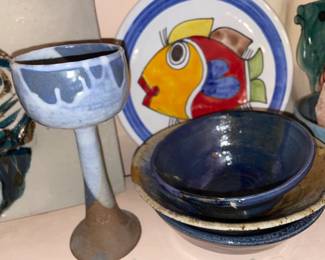BEAUTIFUL 100+ Piece Collection Of Pottery (Bowls, Mugs, Plates, Vases, & More!)