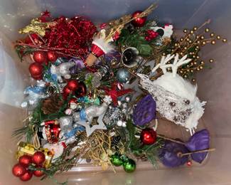 Assorted Christmas Decor
