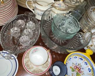 Assorted China, Glassware, Dishware, Etc.