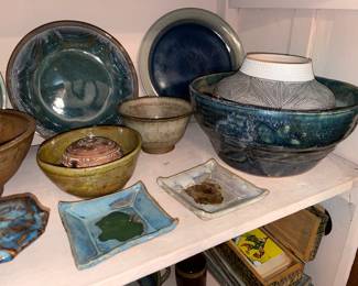 BEAUTIFUL 100+ Piece Collection Of Pottery (Bowls, Mugs, Plates, Vases, & More!)
