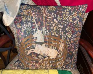 Needlepoint Tapestry Pillow