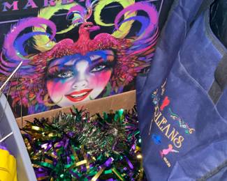 LARGE Collection Of "Krew Of Muses" Memorabilia From New Orleans