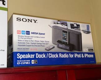 Sony Speaker Dock/Clock Radio