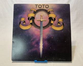 Lot # : 55f - Steve Lukather guitarist signed Toto LP 12"
