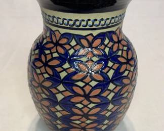 Lot # : 255f - Javier Servin 1996 handmade embossed enameled
