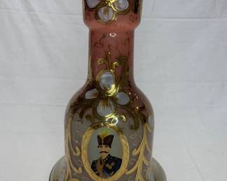 Lot # : 259f - Antique Persian gilt amethyst glass hookah
