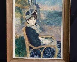 Lot # : 180 - By the seashore print
