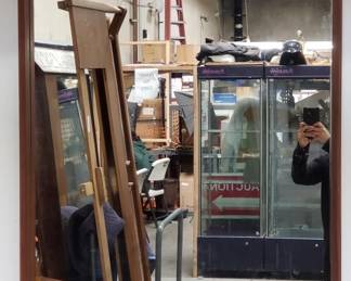 Lot # : 210 - Mid century modern wall mirror
