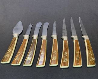 Lot # : 274f - Vintage Sheffield England "Lifetime Cutlery" set,
