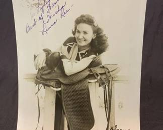 Lot # : 164f - Laura Lee (1920 - 1989) western swing singer
