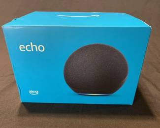 Lot # : 286f - Echo Dot Alexa smart speaker, new in open box
