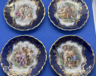Lot # : 258v - Signed Royal Bavarian porcelain plates
