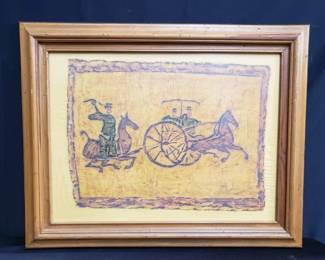 Lot # : 182 - Signed Asian painting on silk
