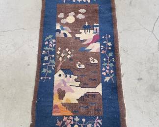 Lot # : 161 - Vintage hand made rug
