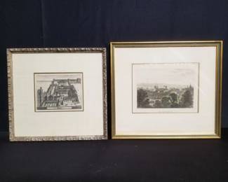 Lot # : 88 - Pair of vintage book plates
