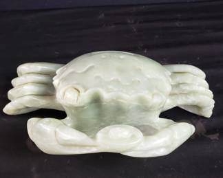 Lot # : 151 - Quarts crab sculpture
