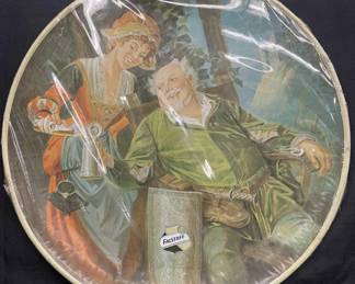 Lot # : 211v - Vintage Falstaff Beer tin wall art
