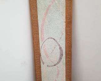 Lot # : 117 - Mid century modern mosaic table top hand carved
