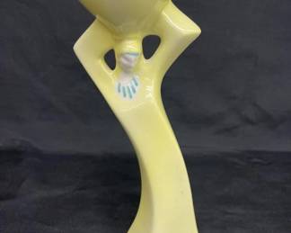 Lot # : 215v - Signed vintage ceramic woman statue
