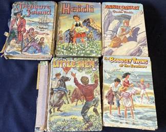 Lot # : 218z - 5 vintage 1950's Whitman hard cover books
