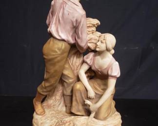 Lot # : 154 - Vintage Royal Dux ceramic figurine
