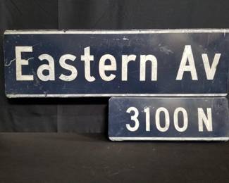 Lot # : 190 - Vintage street sign

