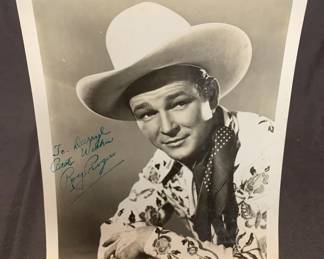 Lot # : 165f - Roy Rogers western film actor and musician
